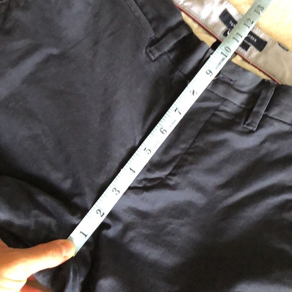Limited Edition Tommy Hilfiger Navy w/ Red Stripe Slim Stretch Chinos - Picture 9 of 10